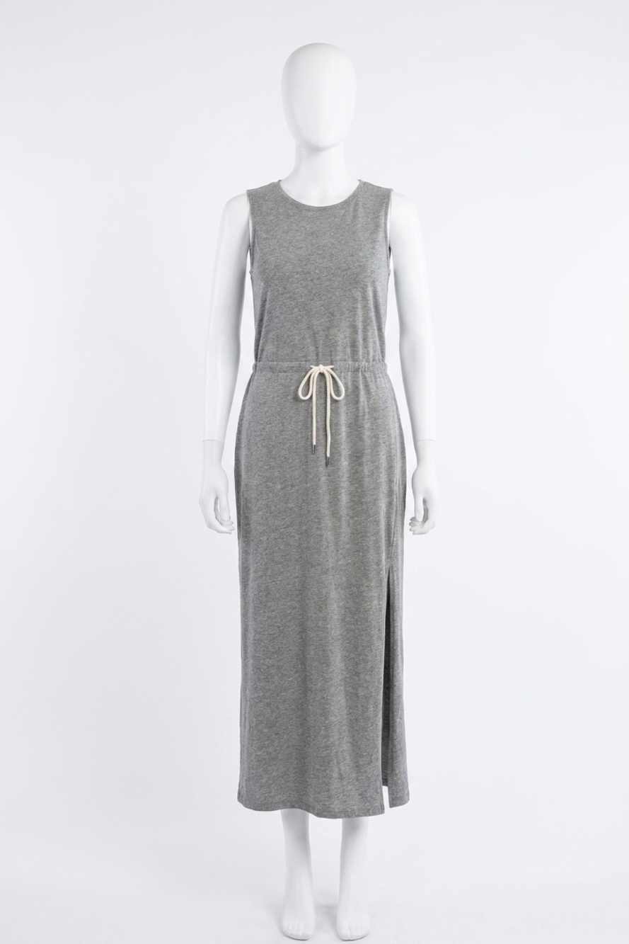 NEW CHASER durangoo maxi dress in streaky grey